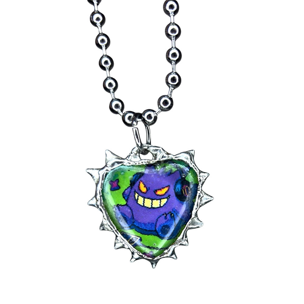 Gengar Heart Pendant