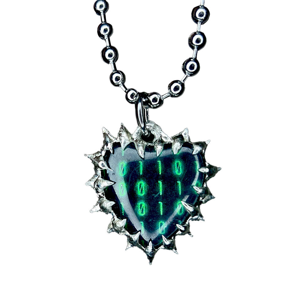 Matrix Heart Pendant