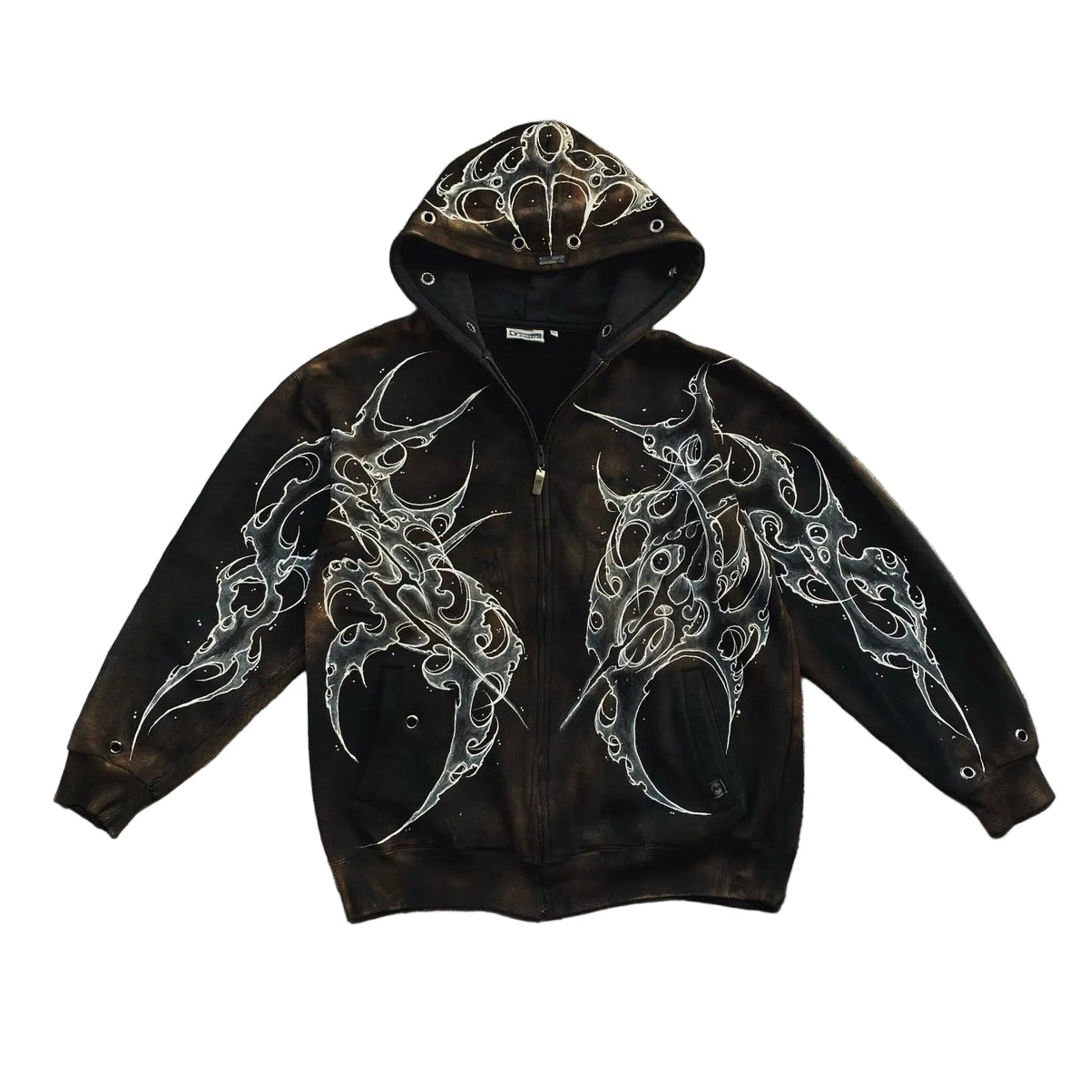 Tribal Vein Zip Hoodie / 1 of 1