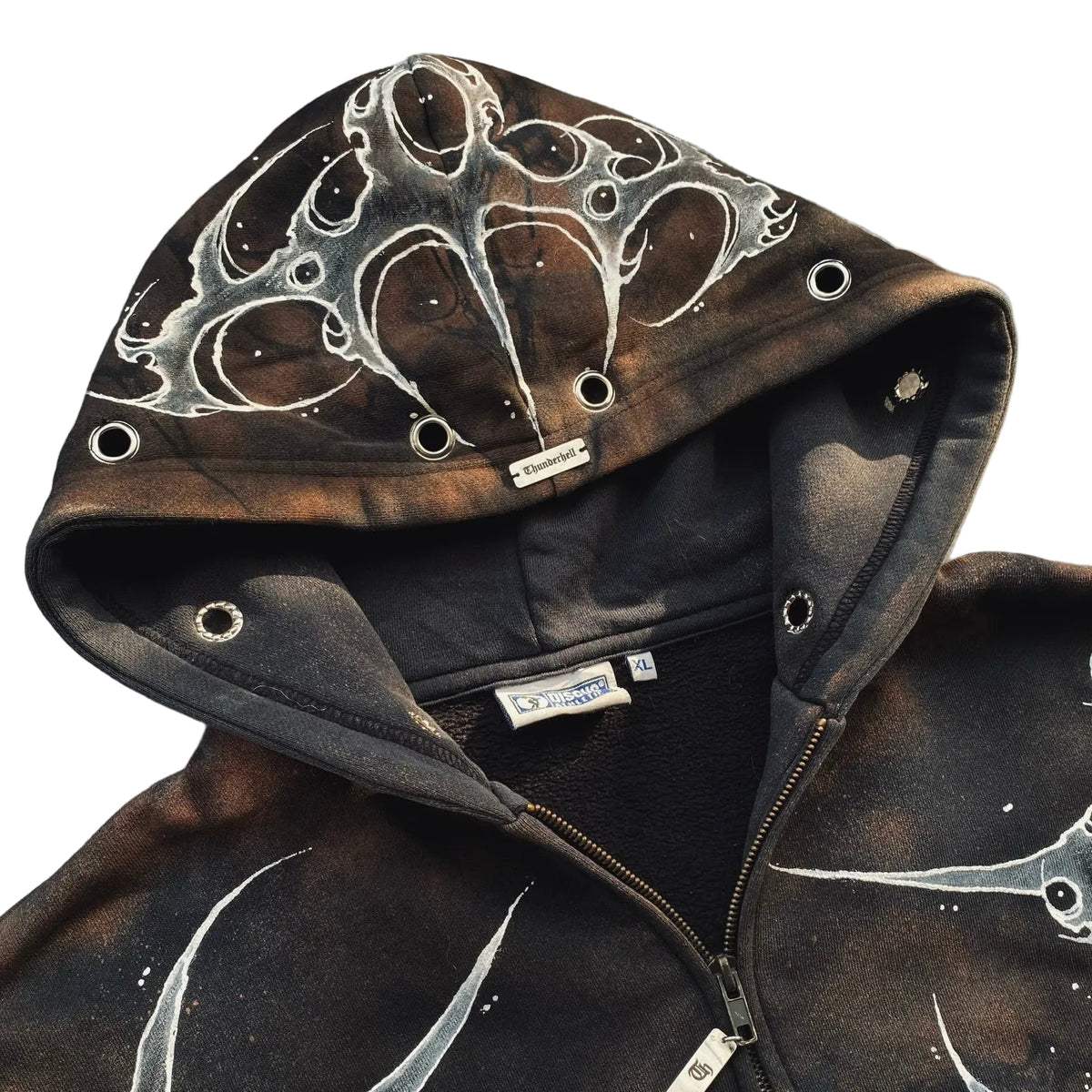 Tribal Vein Zip Hoodie / 1 of 1