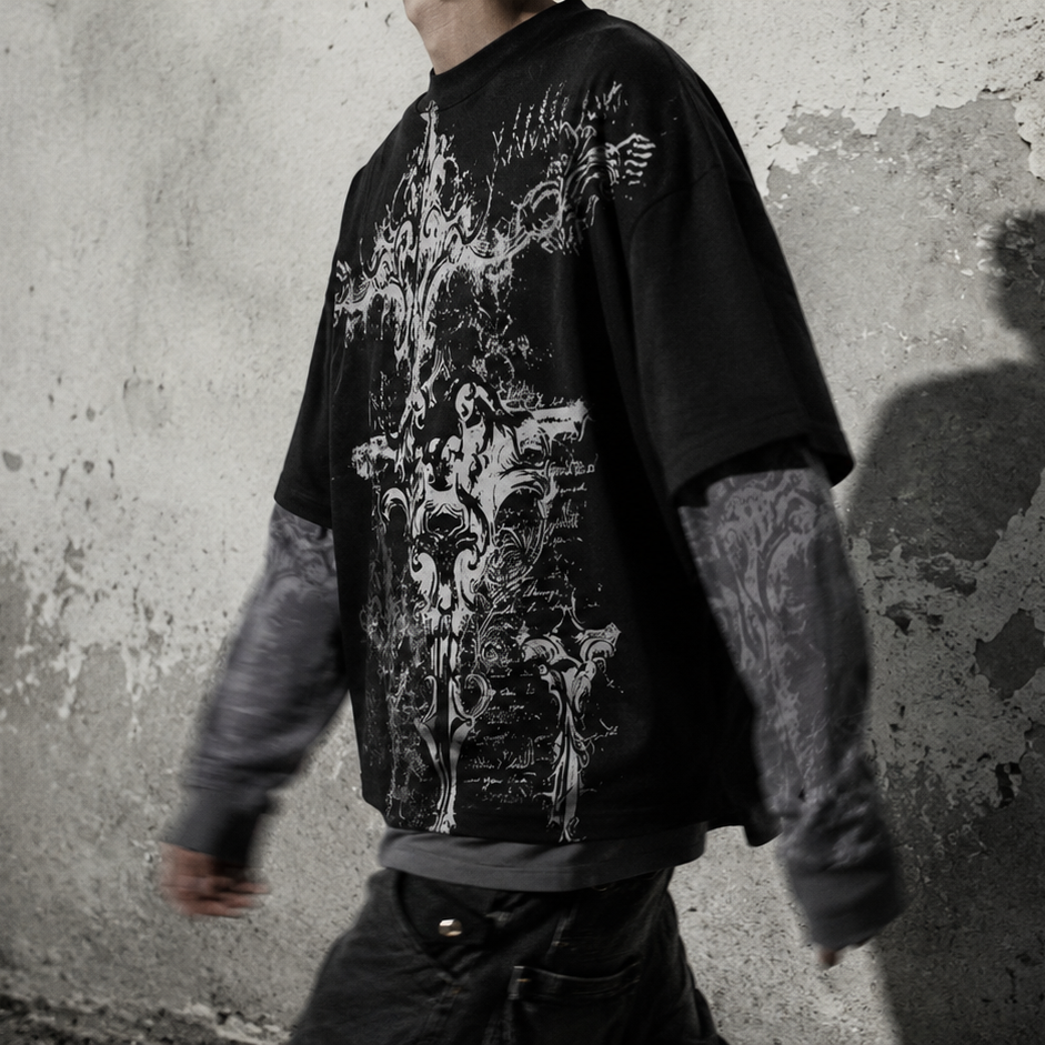 Baroque Cross Tee