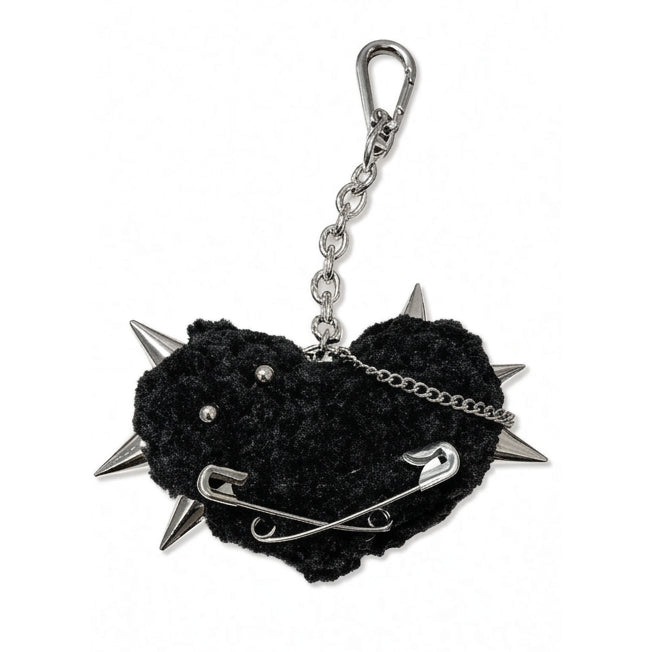 "Spiked Heart" Keychain