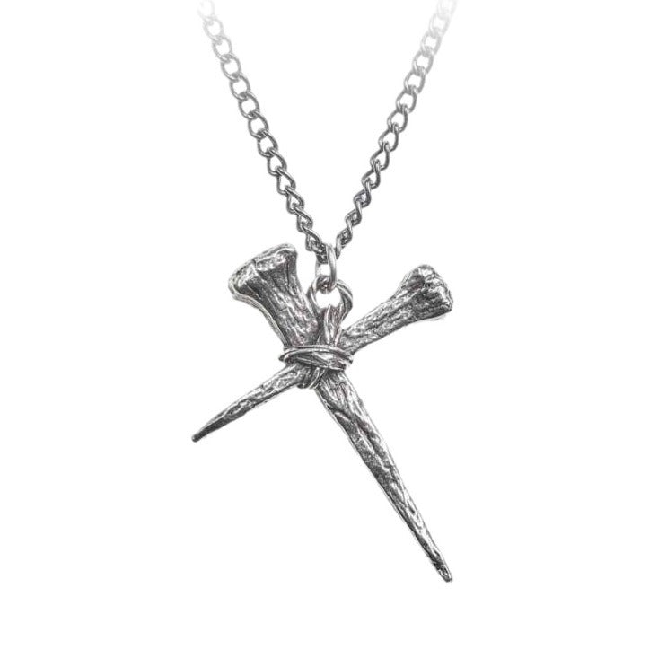Stake Cross Necklace