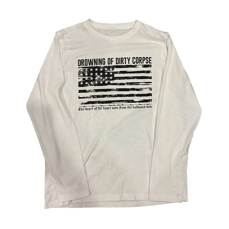 Flag Distressed Tee