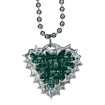 Circuit Heart Pendant