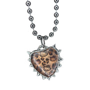 Cheetah Heart Pendant
