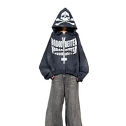 "NobodyBetter" Graphite Zip Hoodie
