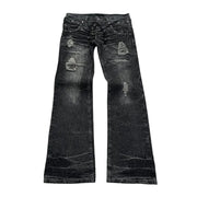 Double-Waist Flare Pants
