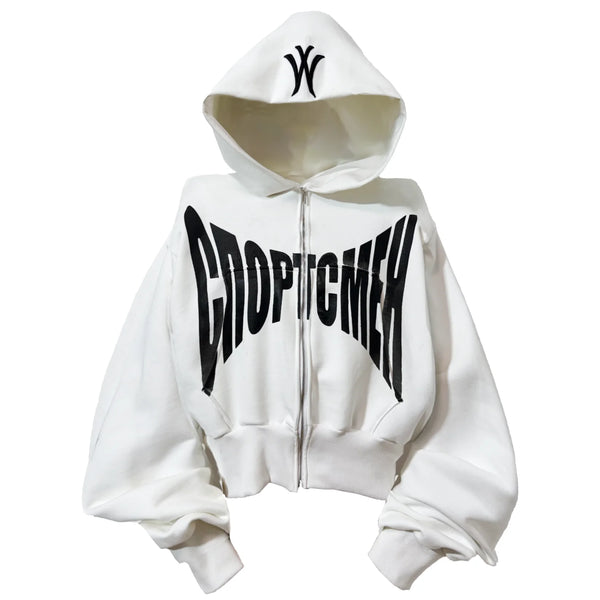 "Sportsman" White Hoodie