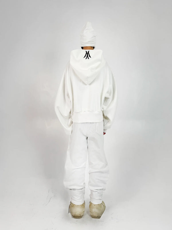 "Sportsman" White Hoodie