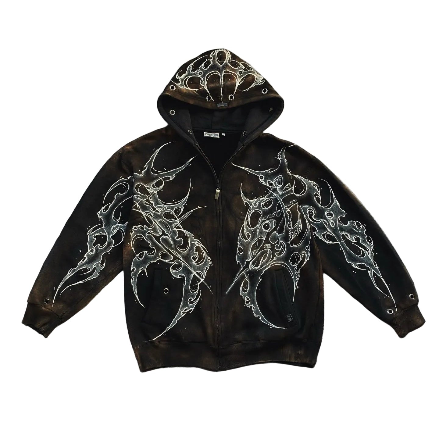 Tribal Vein Zip Hoodie / 1 of 1