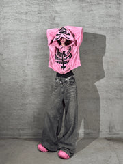 "NobodyBetter" Pink Zip Hoodie