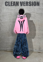 "NobodyBetter" Pink Zip Hoodie