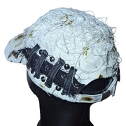"White Burnt" Custom Cap