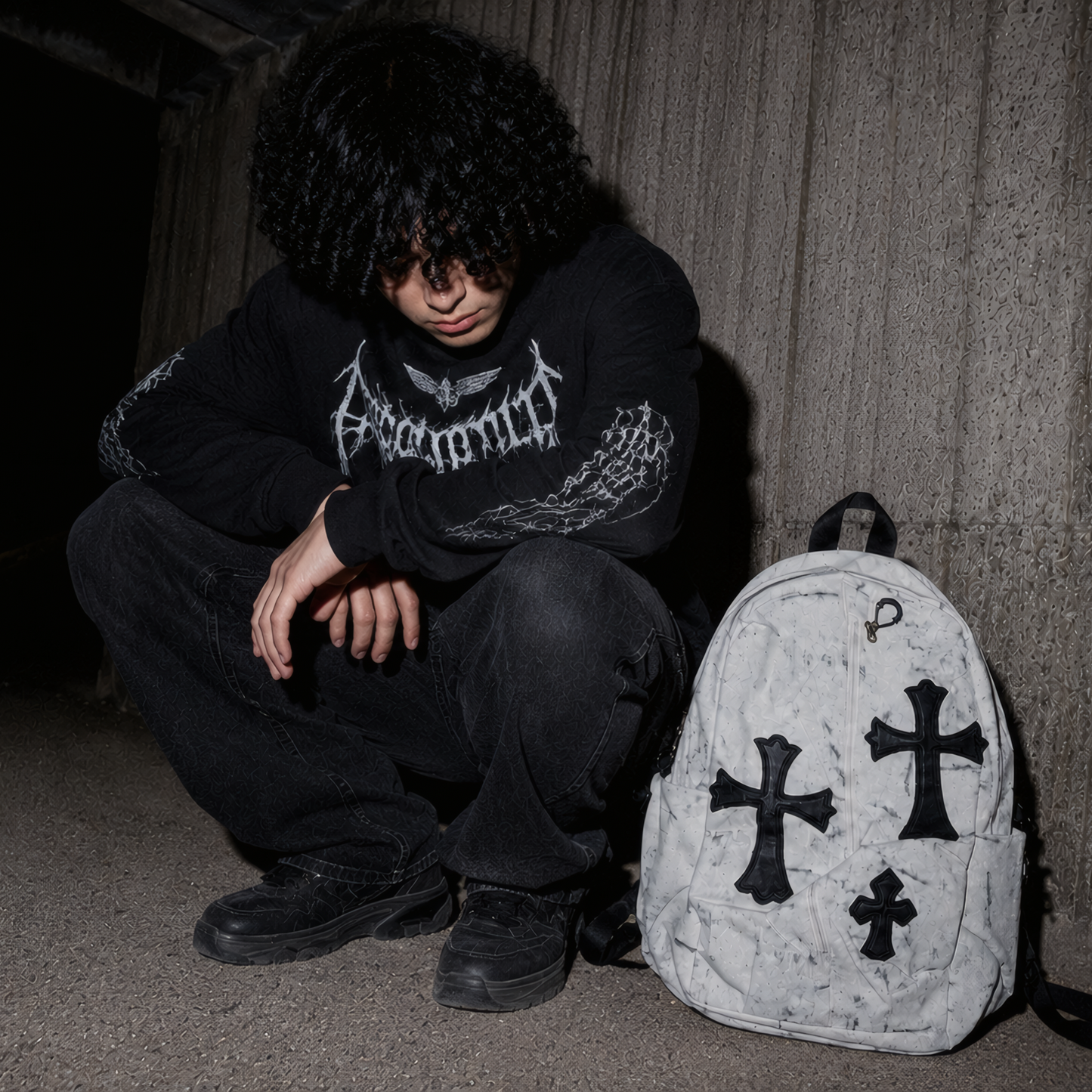 Acid Chrome Backpack