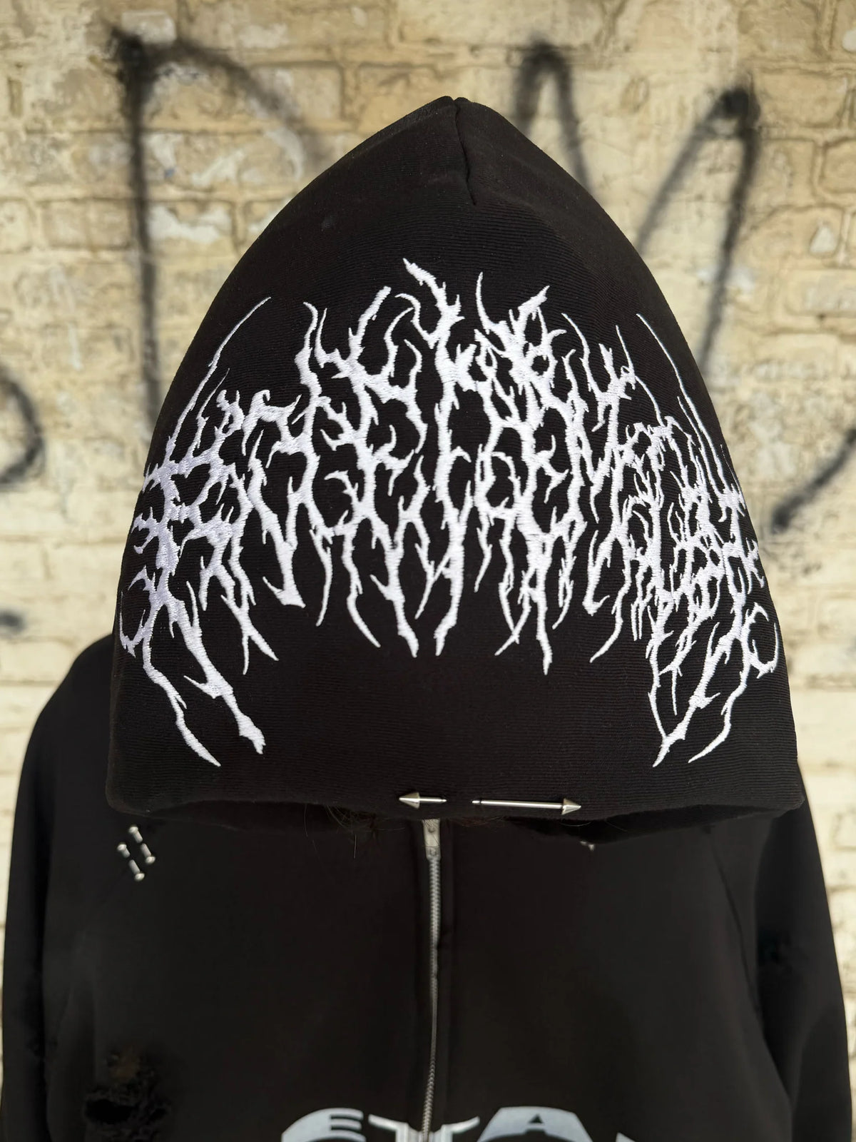"Metal" Zip Hoodie
