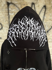 "Metal" Zip Hoodie