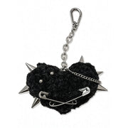 "Spiked Heart" Keychain