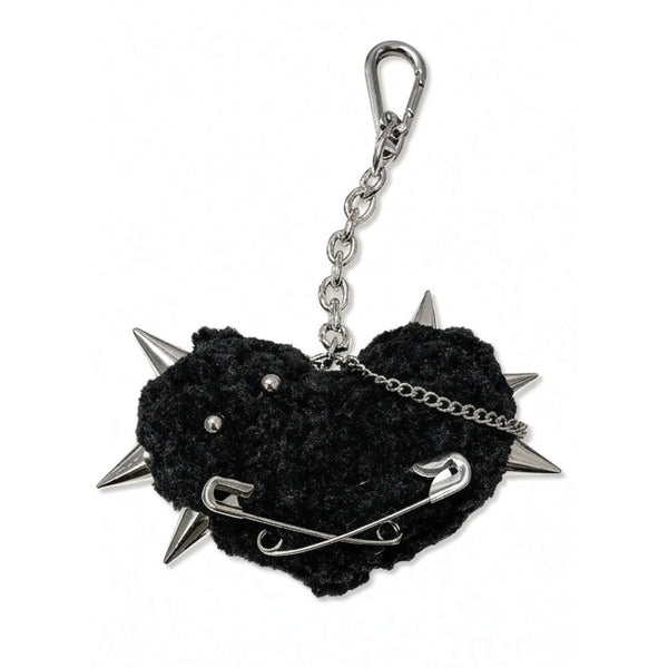 "Spiked Heart" Keychain