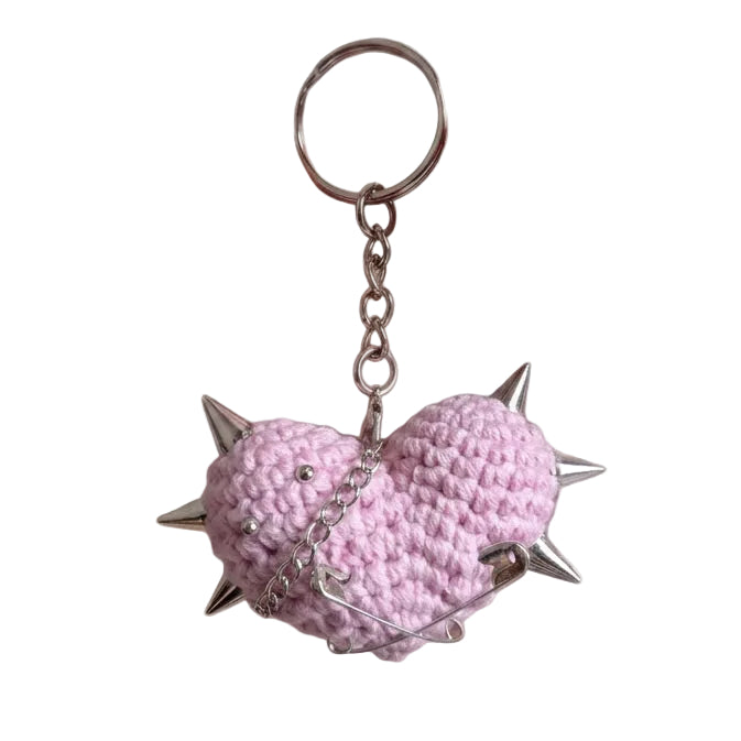 "Pink Heart" Keychain