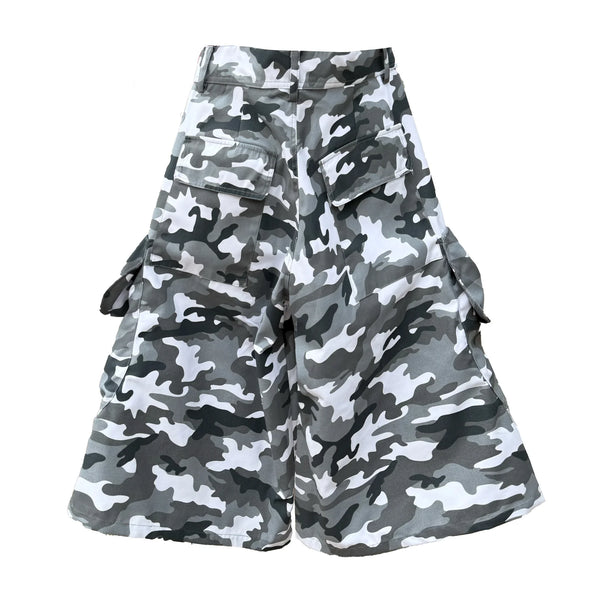 "UNIFORM" Arctic Camo Shorts