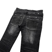 Double-Waist Flare Pants