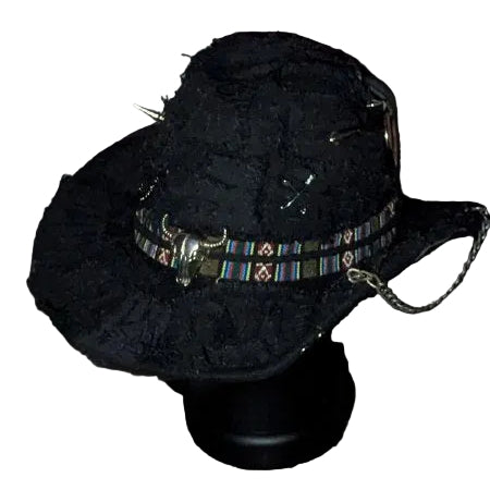 Distressed Cowboy Hat