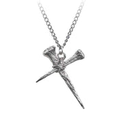 Stake Cross Necklace