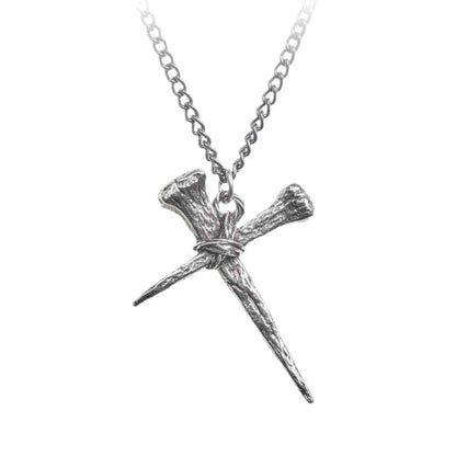 Stake Cross Necklace