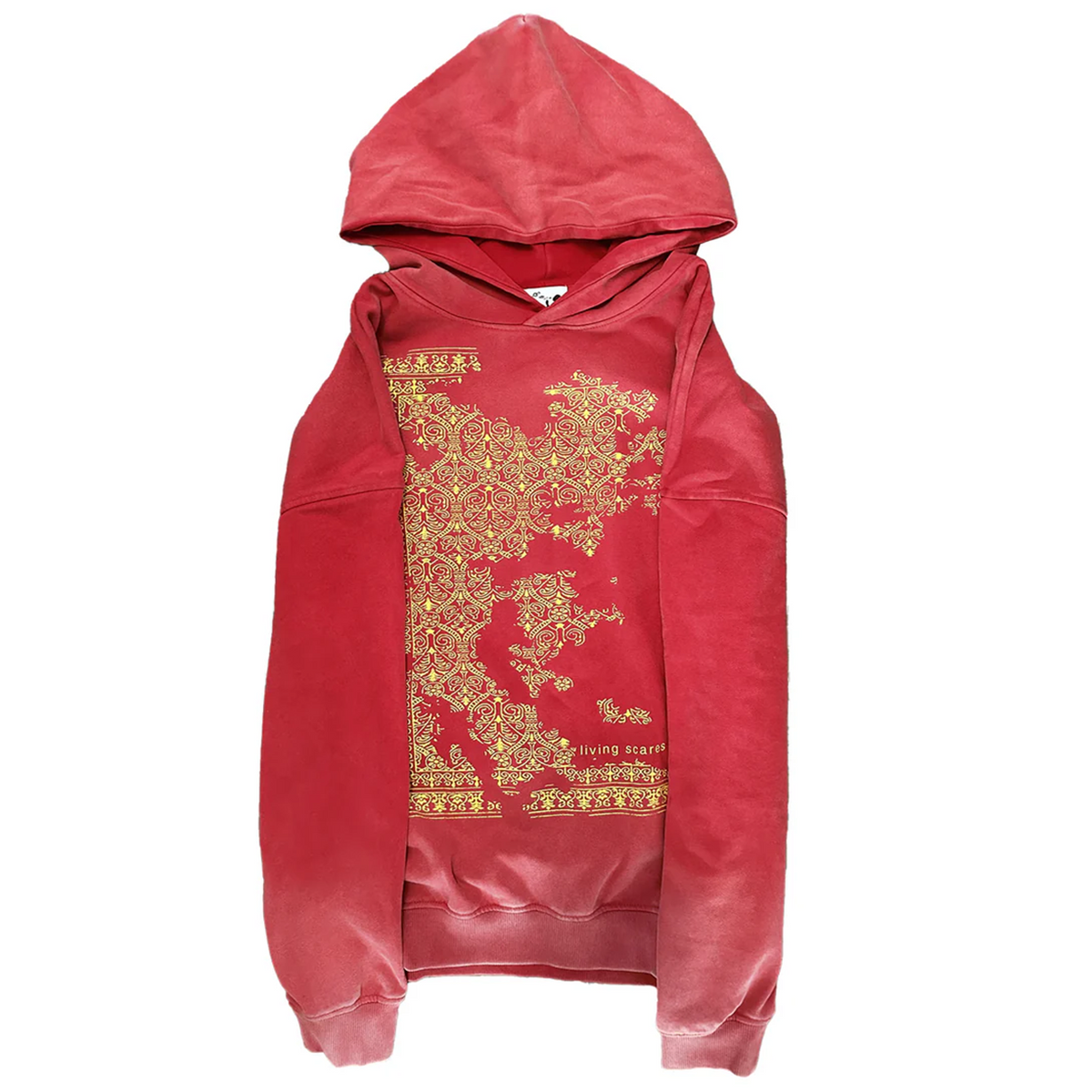 Tapestry Red Hoodie