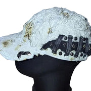 "White Burnt" Custom Cap