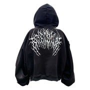 "Metal" Zip Hoodie