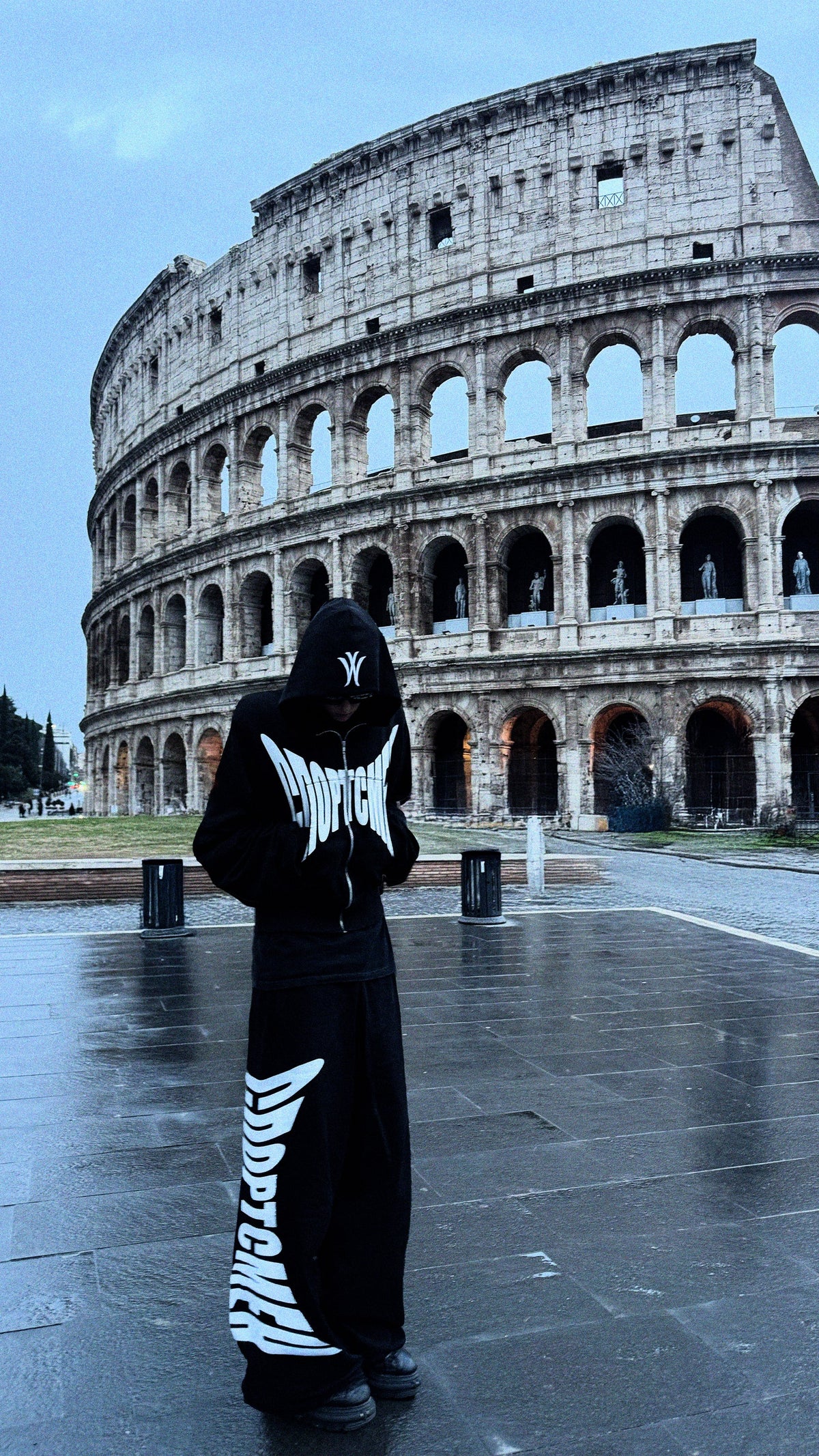"Sportsman" Black Hoodie